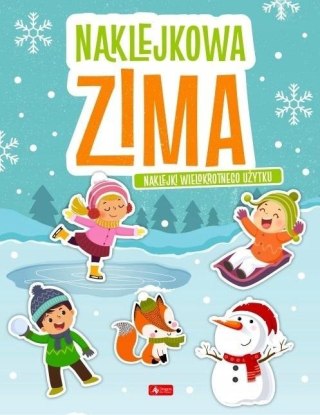 Naklejkowa zima