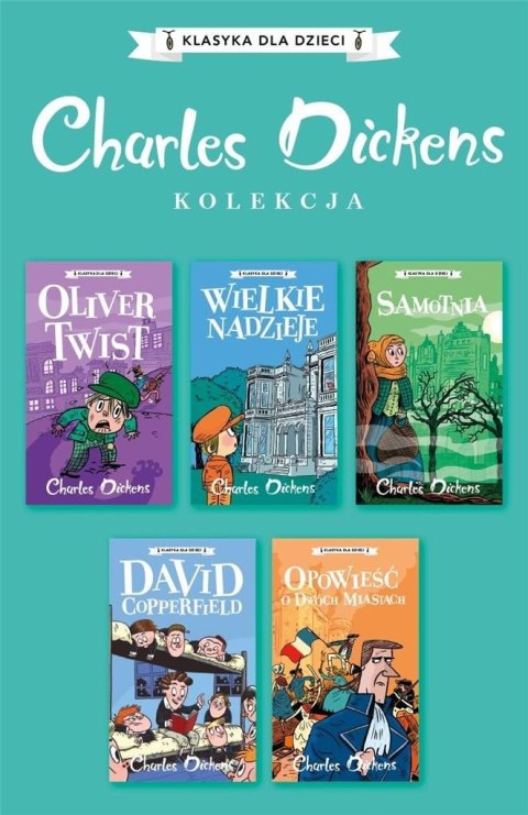 Pakiet:Klasyka dla dzieci. Charles Dickens T.1-5