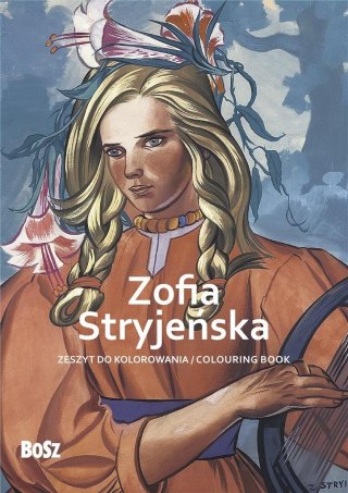 Zofia Stryjeńska - zeszyt do kolorowania