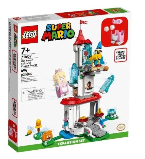 LEGO(R) SUPER MARIO 71407 Cat Peach i lodowa wieża