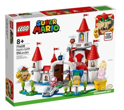 LEGO(R) SUPER MARIO 71408 Zamek Peach