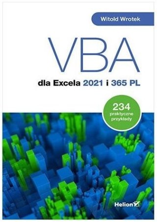 VBA dla Excela 2021 i 365 PL