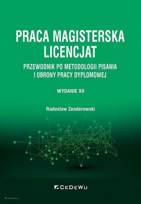 Praca magisterska. Licencjat Praca magisterska. Licencjat