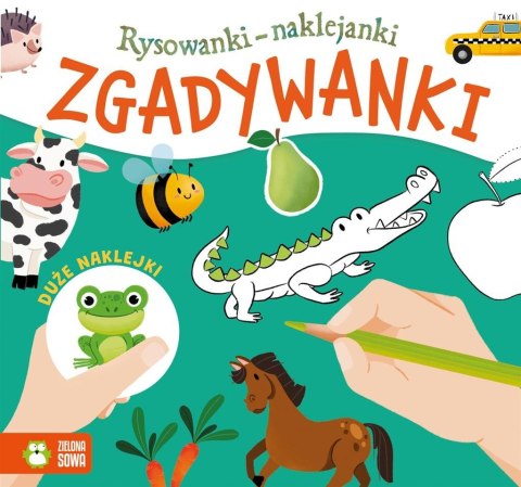 Rysowanki-naklejanki. Zgadywanki