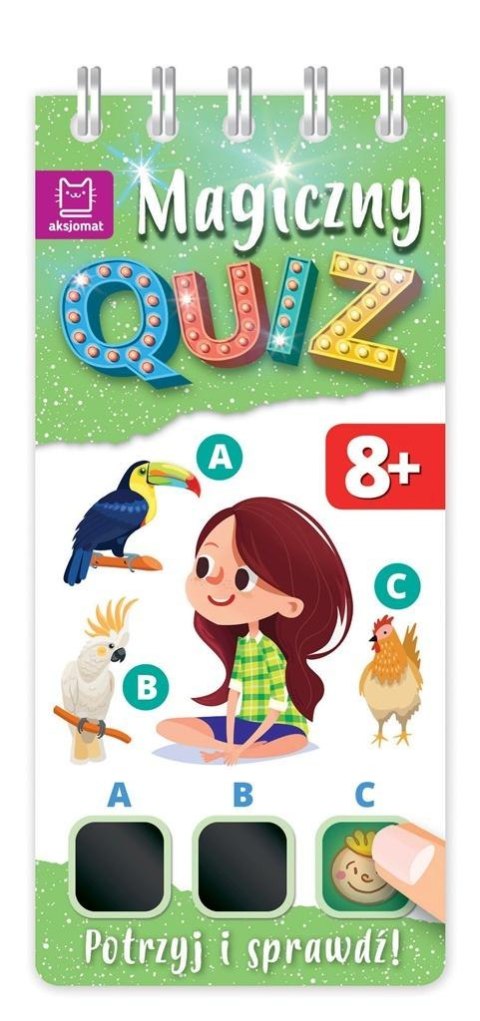 Magiczny quiz 8-latka. Potrzyj i sprawdź!