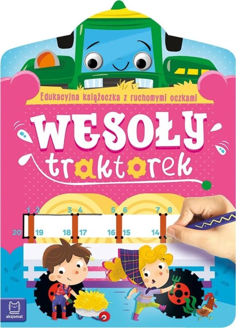 Wesoły traktorek. Edukacyjna książeczka