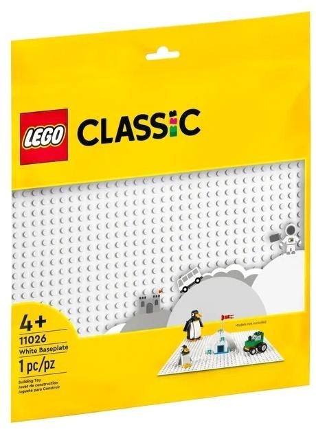 LEGO(R) CLASSIC 11026 Biała płytka konstrukcyjna