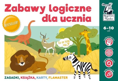 Kapitan Nauka. Zabawy logiczne dla ucznia Kapitan Nauka. Zabawy logiczne dla ucznia