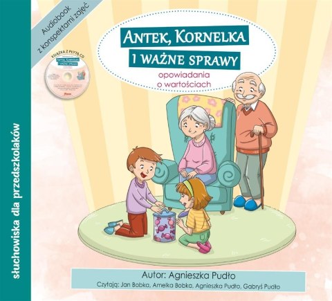 Antek, Kornelka i ważne sprawy audiobook