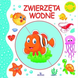 Książeczka z puzzlami. Zwierzęta wodne