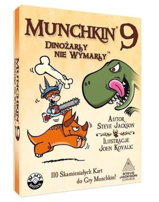 Munchkin 9 Dinożarły Nie Wymarły BLACK MONK