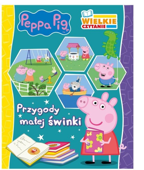 Wielkie czytanie. Peppa Pig. Przygody małej świnki