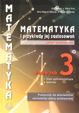 Matematyka i przykłady zast. 3 LO podręcznik ZP