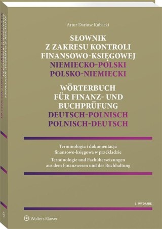 Słownik z zakresu kontroli finansowo-księgowej