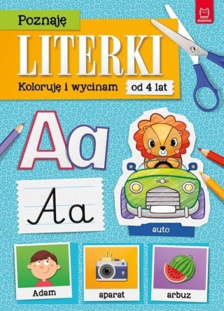 Poznaję literki. Koloruję i wycinam