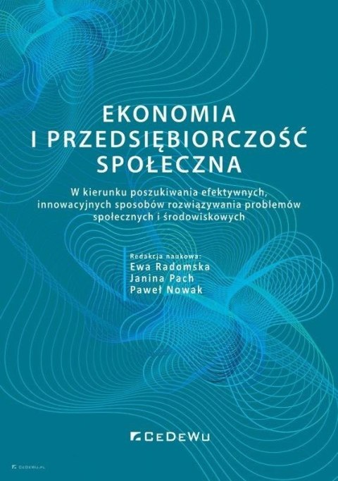 Ekonomia i przedsiębiorczość społeczna..