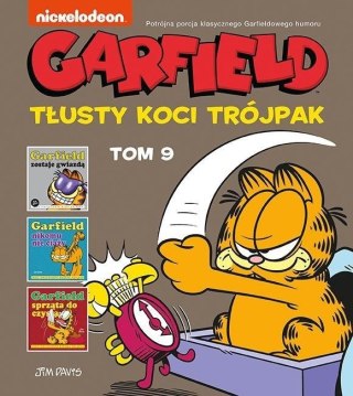 Garfield T.9 Tłusty koci trójpak