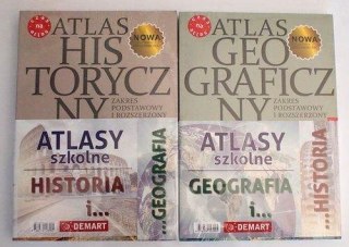 Pakiet: atlas geograficzny i historyczny