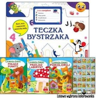 Teczka bystrzaka. Zestaw Łamigłówek