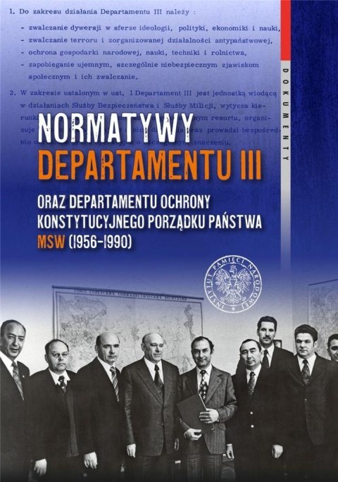 Normatywy Departamentu III oraz Departamentu... Normatywy Departamentu III oraz Departamentu...