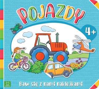 Baw się z nami naklejkami. Pojazdy 4+