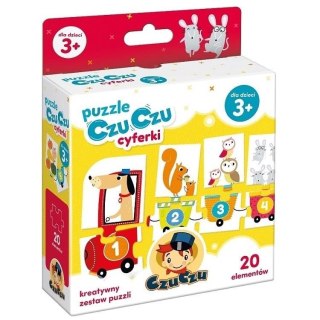 Puzzle CzuCzu Cyferki 3+