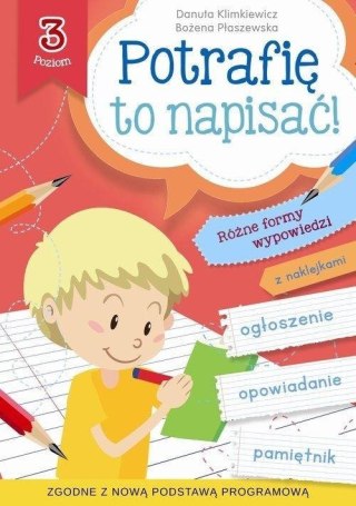 Potrafię to napisać! Poziom 3