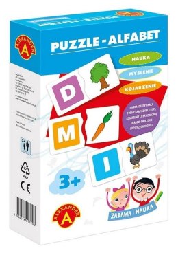 Zabawa i Nauka - Puzzle Alfabet ALEX