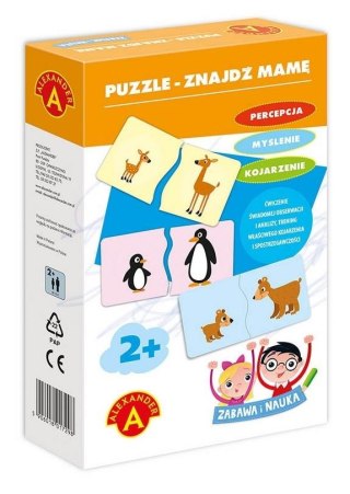 Zabawa i Nauka - Puzzle Znajdź mamę ALEX