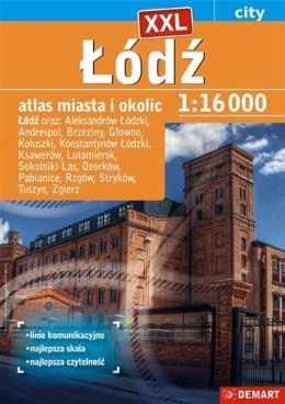Atlas miasta Łódź plus 15 1:16000