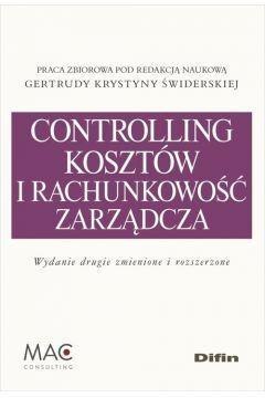 Controlling kosztów i rachunkowość zarządcza