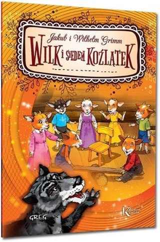 Wilk i siedem koźlątek kolor BR GREG