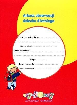 Arkusz obserwacji dziecka 5-letniego