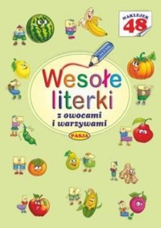 Wesołe literki z owocami i warzywami