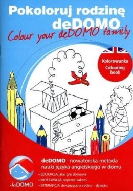 Pokoloruj rodzinę deDOMO. Colour your deDOMO ...