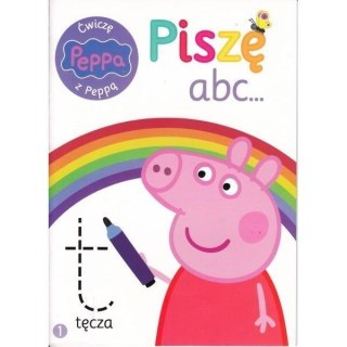 Świnka Peppa. Ćwiczę z Peppą. Piszę abc...