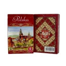 Karty Polska Akwarele 1x55 CARTAMUNDI