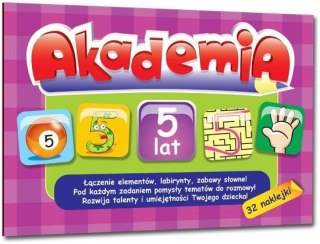 Akademia - 5 lat +32 naklejki Greg