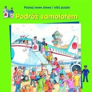 Podróż samolot. Poznaj nowe słowa i ułóż puzzle