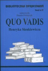 Biblioteczka opracowań nr 027 Quo Vadis