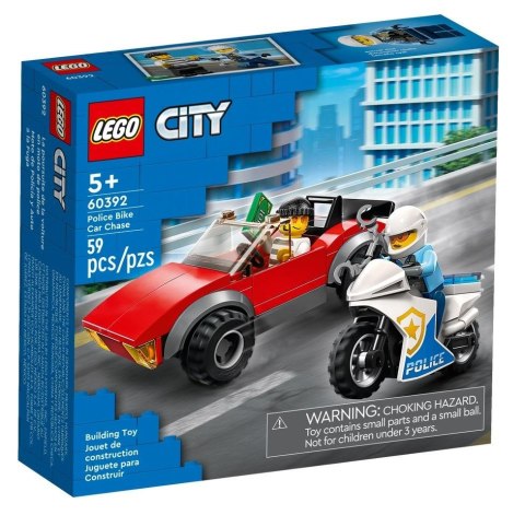 LEGO(R) CITY 60392 Motocykl policyjny - pościg...