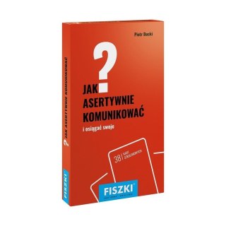 Fiszki. Jak asertywnie komunikować?