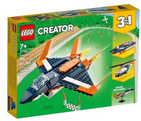 LEGO(R) CREATOR 31126 Odrzutowiec naddźwiękowy