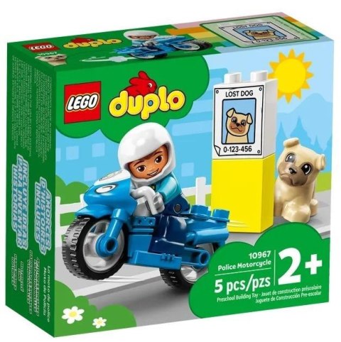LEGO(R) DUPLO 10967 Motocykl policyjny