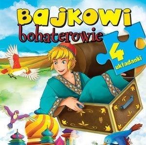 4 układanki - Bajkowi bohaterowie