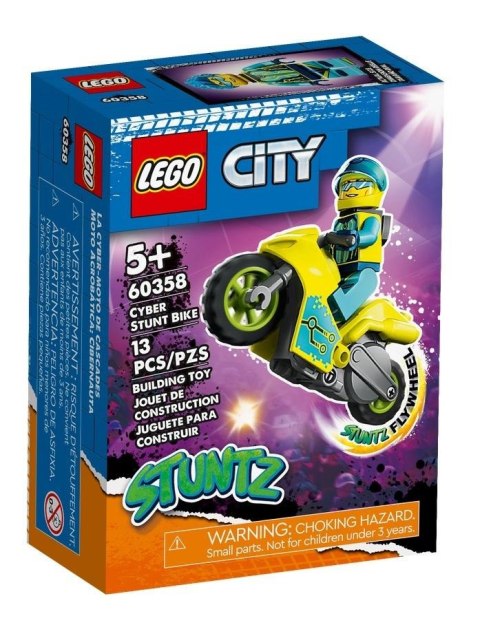 LEGO(R) CITY 60358 Cybermotocykl kaskaderski