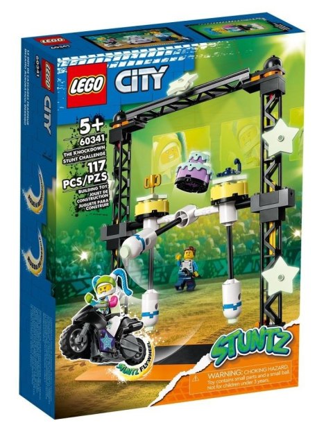 LEGO(R) CITY 60341 Wyzwanie kaskaderskie przewracani