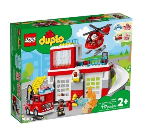 LEGO(R) DUPLO 10970 Remiza strażacka i helikopter
