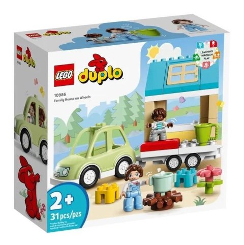 LEGO(R) DUPLO 10986 Dom rodzinny na kółkach