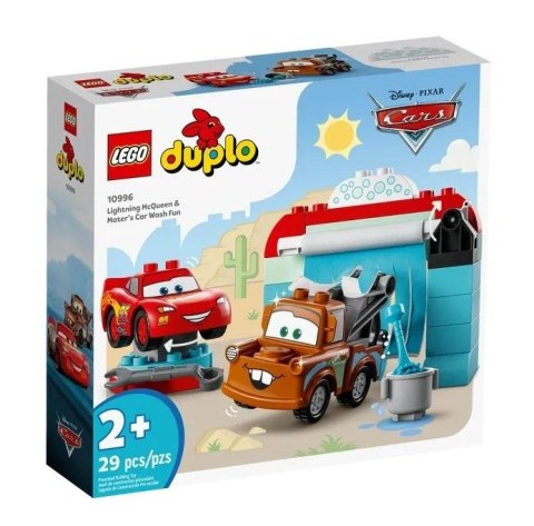 LEGO(R) DUPLO 10996 Zygzak McQueen i Złomek - myjnia
